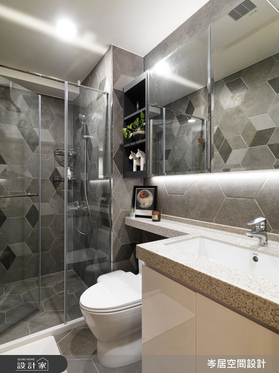 20坪預售屋＿簡約風浴室案例圖片＿岑居空間設計＿岑居_08之16