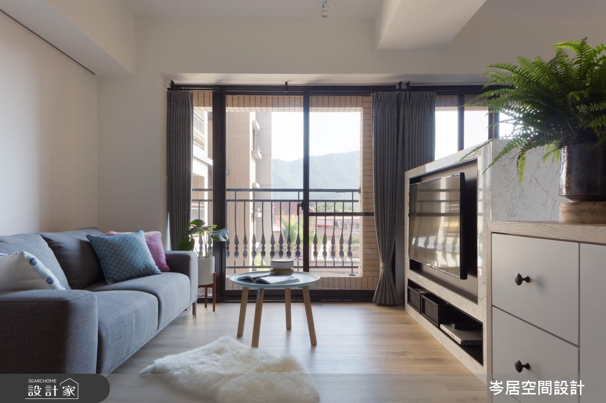 19坪中古屋(5~15年)＿混搭風客廳案例圖片＿岑居空間設計＿岑居_09之5