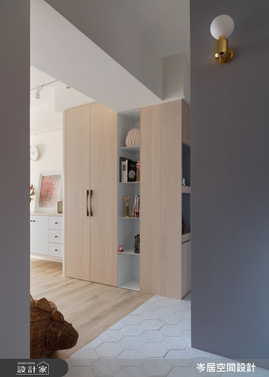 19坪中古屋(5~15年)＿混搭風玄關案例圖片＿岑居空間設計＿岑居_09之1