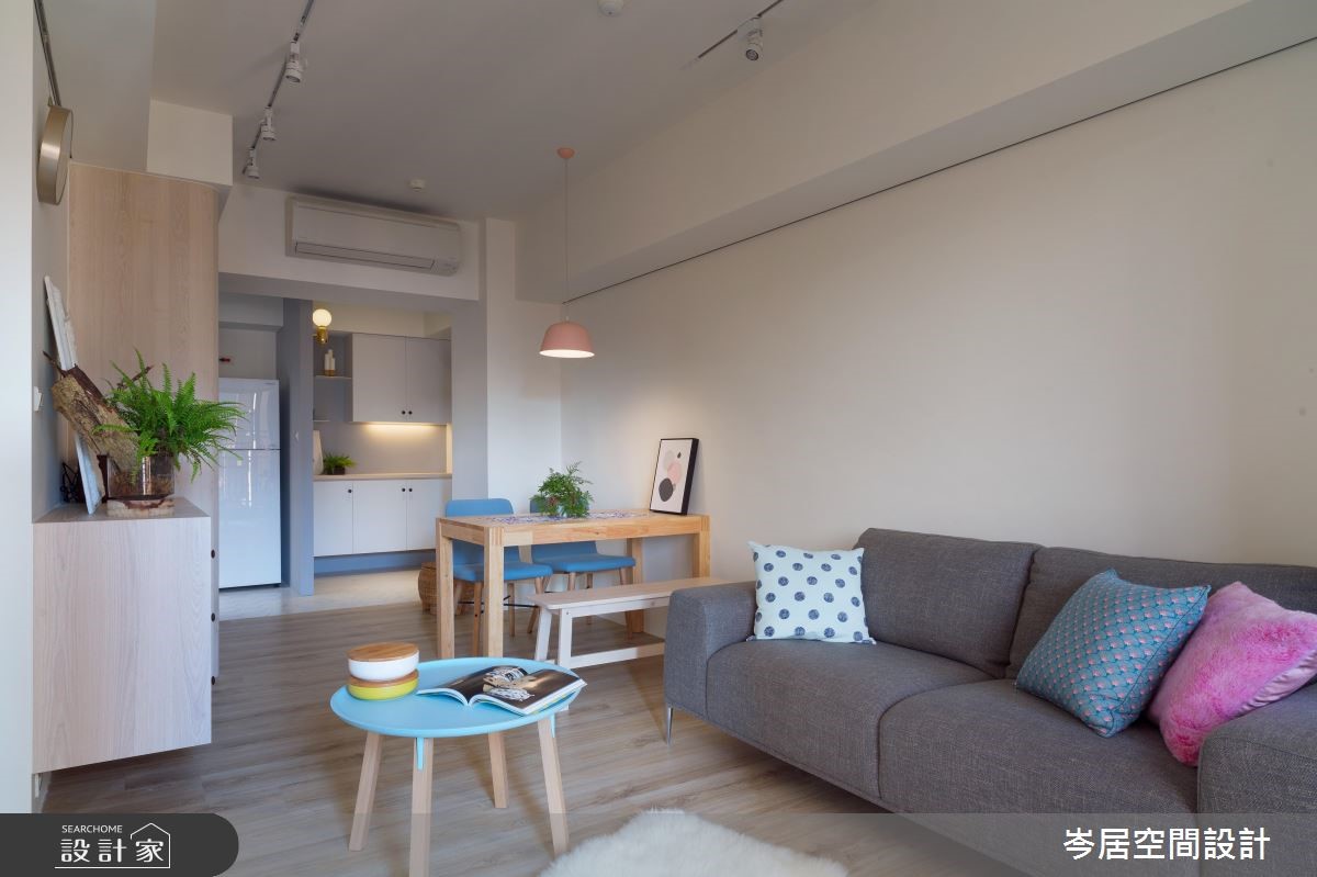 19坪中古屋(5~15年)＿混搭風客廳案例圖片＿岑居空間設計＿岑居_09之10