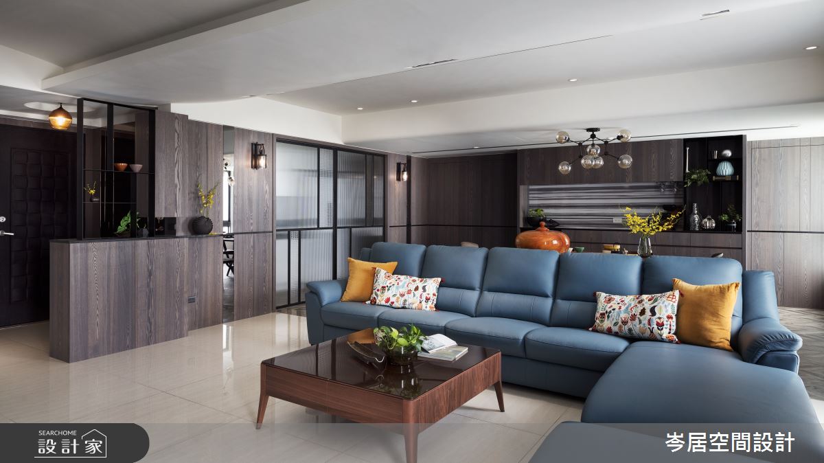 64坪中古屋(5~15年)＿現代風客廳案例圖片＿岑居空間設計＿岑居_10之2