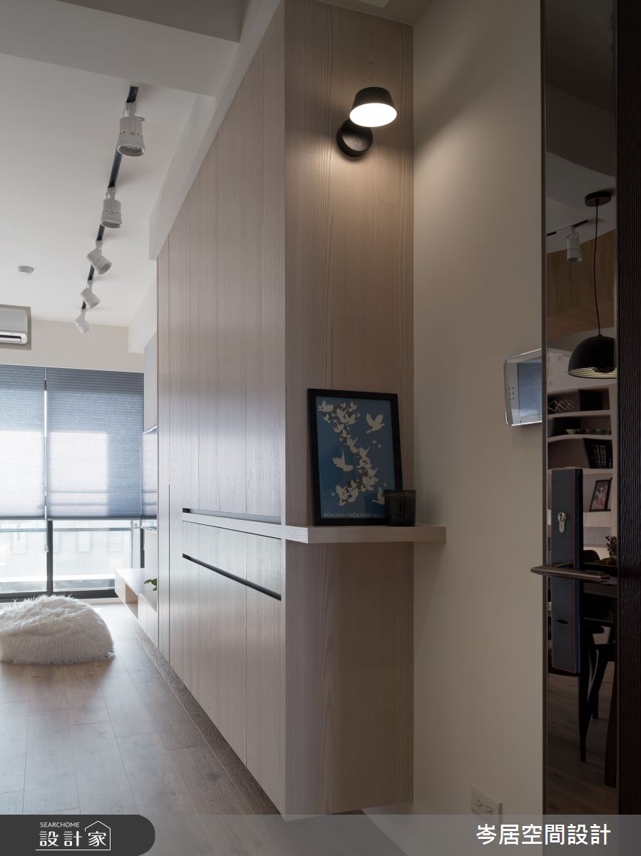 34坪中古屋(5~15年)＿北歐風玄關案例圖片＿岑居空間設計＿岑居_12之6560