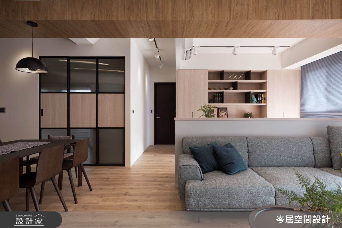 34坪中古屋(5~15年)＿北歐風客廳餐廳案例圖片＿岑居空間設計＿岑居_12之7