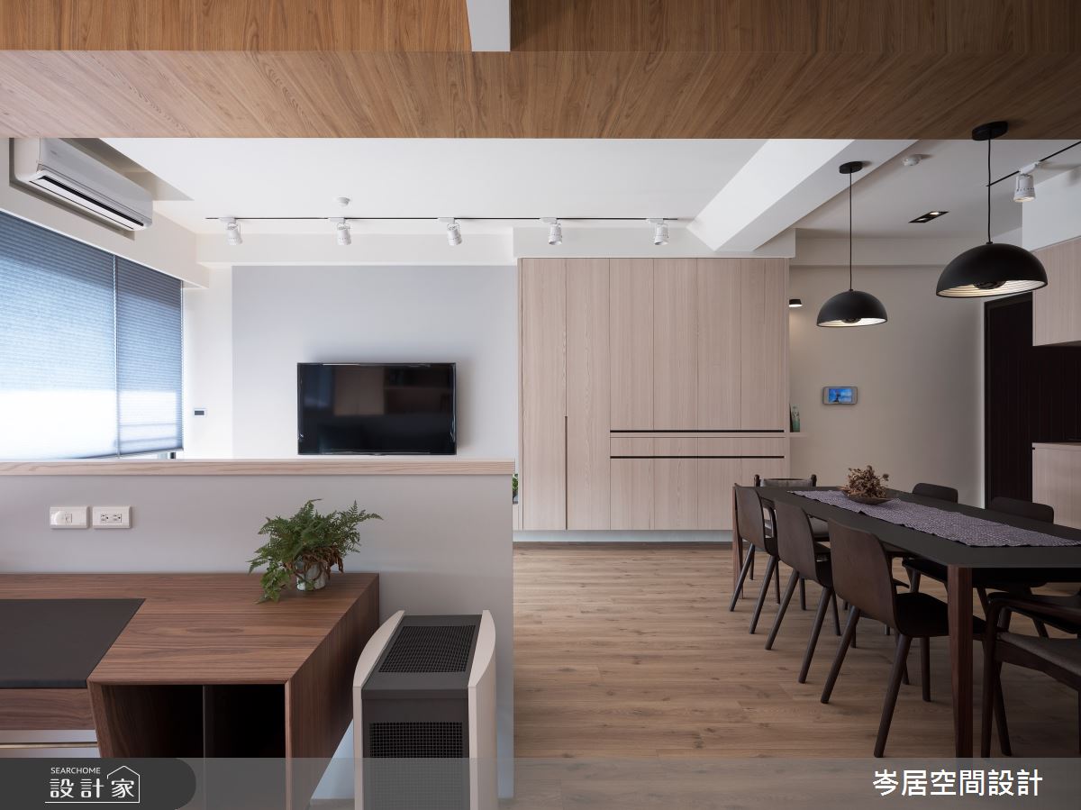 34坪中古屋(5~15年)＿北歐風餐廳案例圖片＿岑居空間設計＿岑居_12之10
