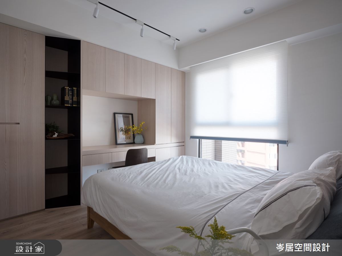 34坪中古屋(5~15年)＿北歐風臥室案例圖片＿岑居空間設計＿岑居_12之16