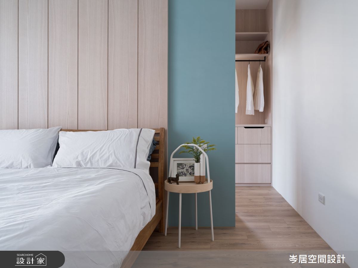 34坪中古屋(5~15年)＿北歐風臥室案例圖片＿岑居空間設計＿岑居_12之18