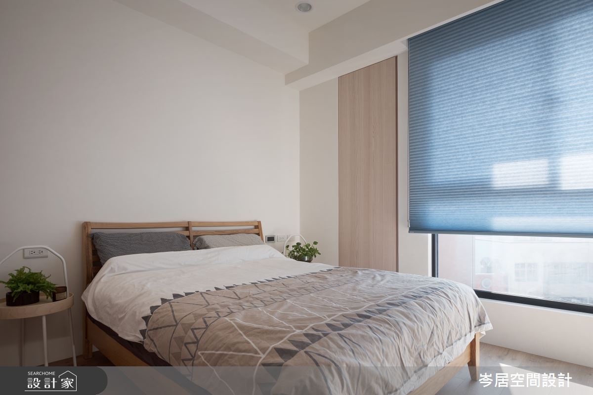 34坪中古屋(5~15年)＿北歐風臥室案例圖片＿岑居空間設計＿岑居_12之14