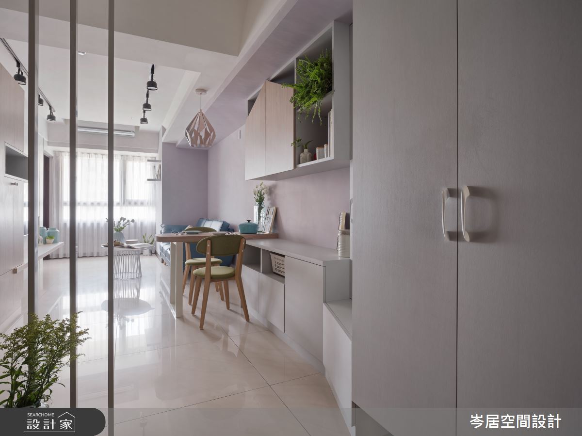 15坪新成屋(5年以下)＿北歐風玄關案例圖片＿岑居空間設計＿岑居_13之2