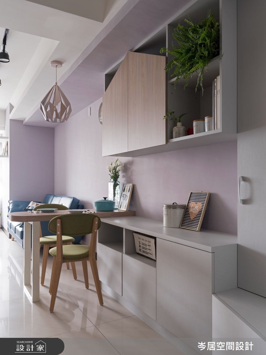 15坪新成屋(5年以下)＿北歐風餐廳案例圖片＿岑居空間設計＿岑居_13之4