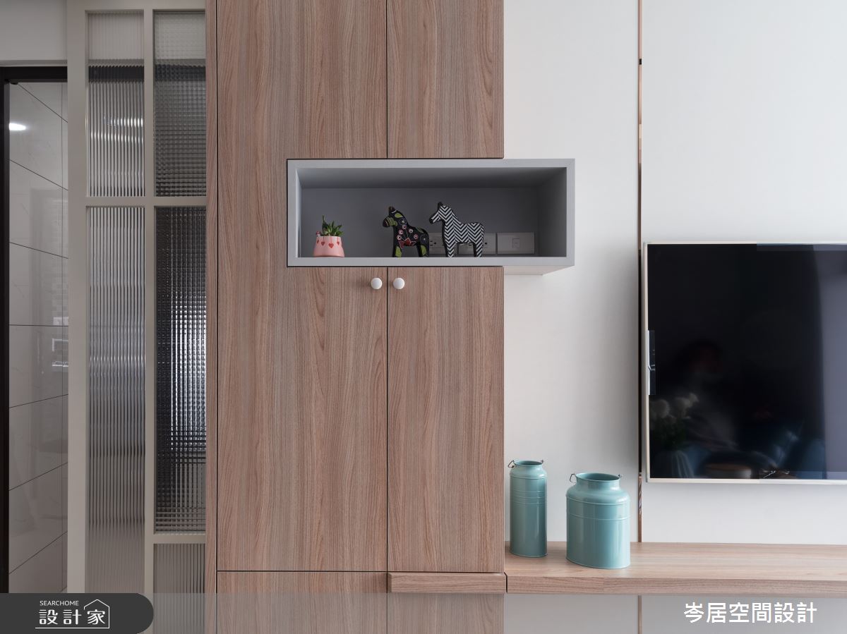 15坪新成屋(5年以下)＿北歐風客廳案例圖片＿岑居空間設計＿岑居_13之8