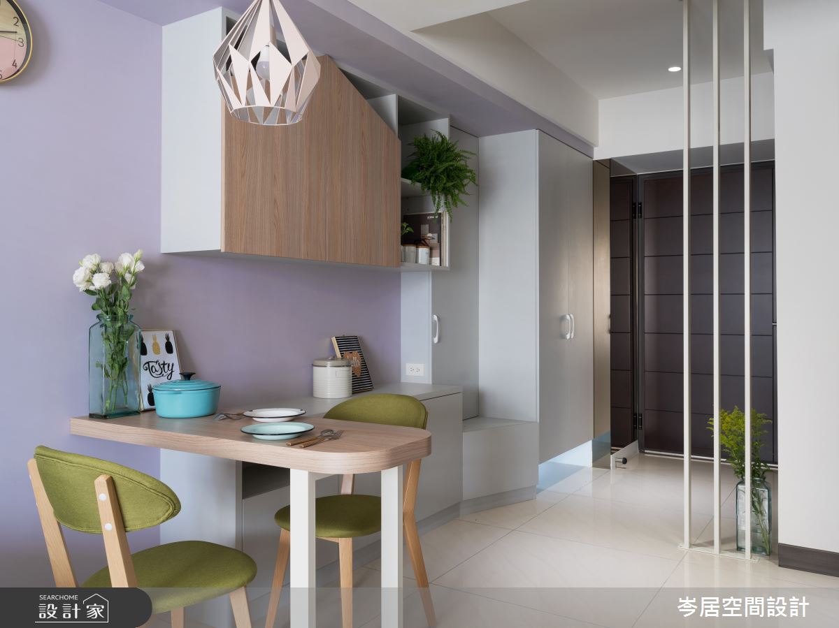 15坪新成屋(5年以下)＿北歐風餐廳案例圖片＿岑居空間設計＿岑居_13之4054