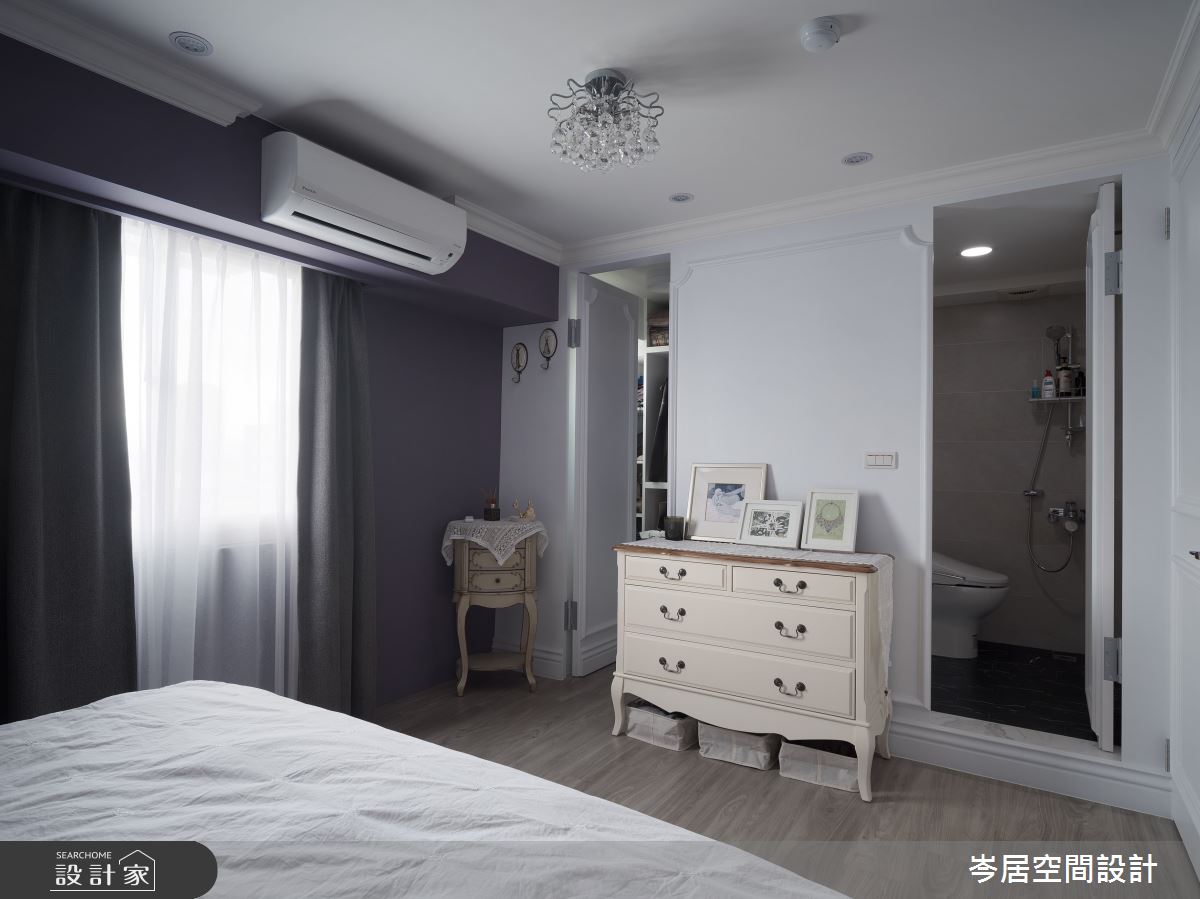 28坪老屋(41~50年)＿美式風臥室案例圖片＿岑居空間設計＿岑居_14之13