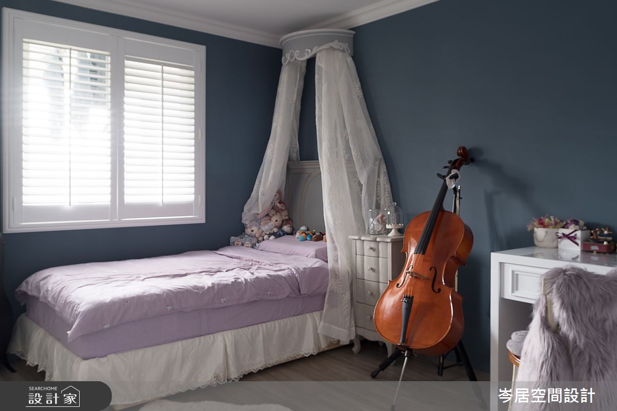 28坪老屋(41~50年)＿美式風臥室案例圖片＿岑居空間設計＿岑居_14之14