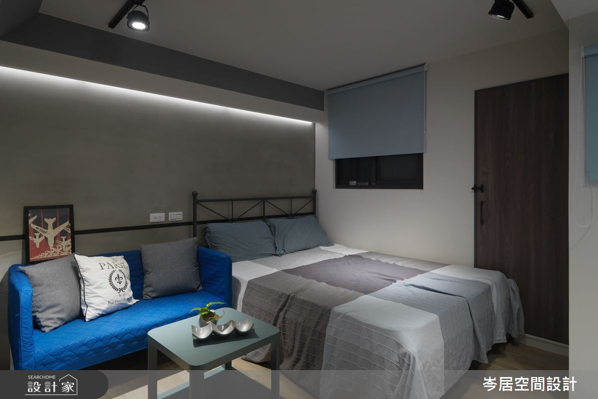 60坪老屋(41~50年)＿混搭風臥室案例圖片＿岑居空間設計＿岑居_15之15