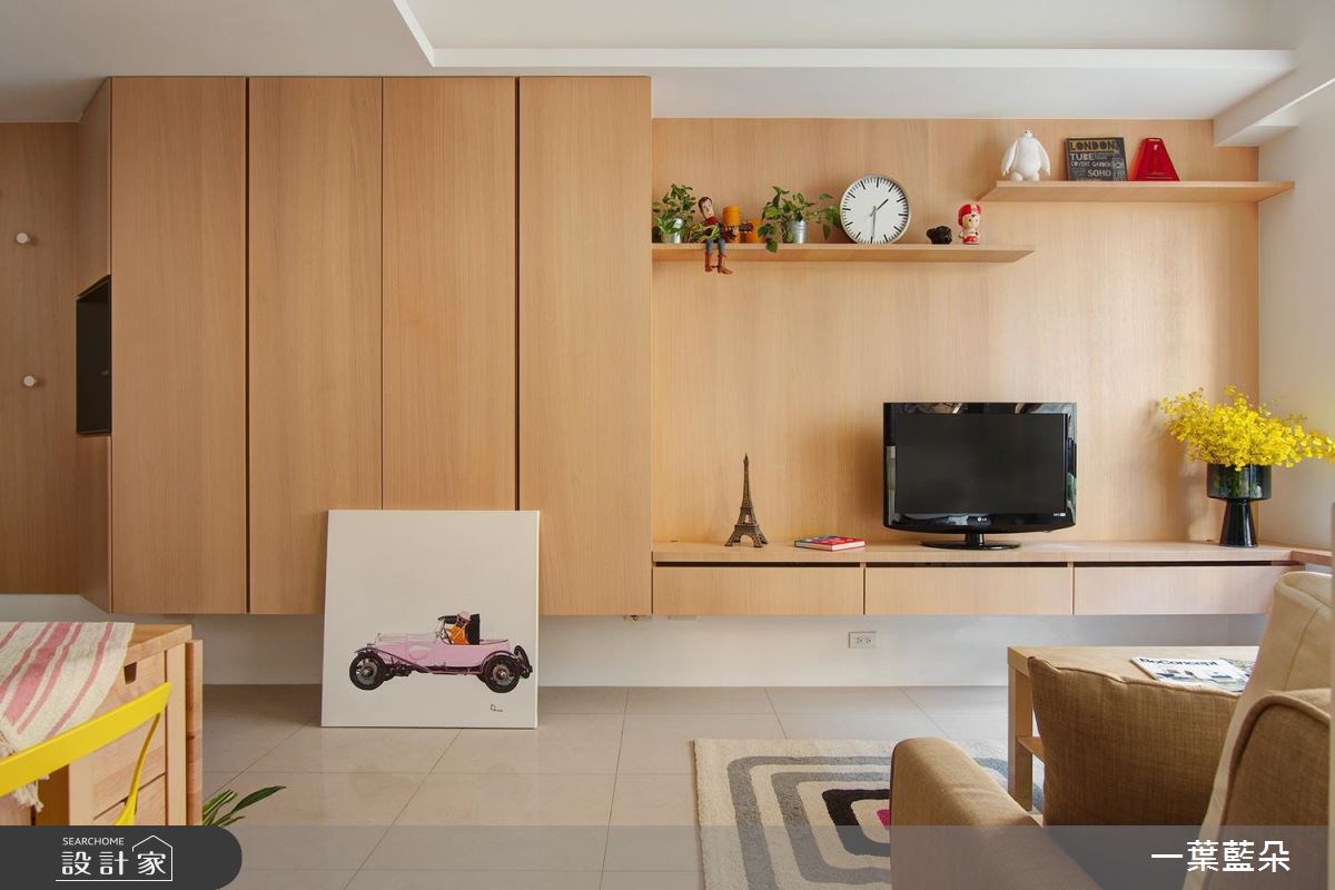 20坪中古屋(5~15年)＿北歐風客廳案例圖片＿一葉藍朵設計家飾所＿一葉藍朵_01之2