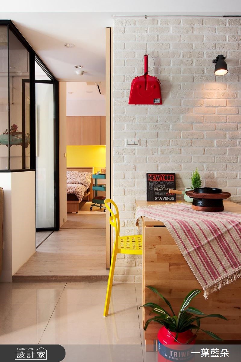 20坪中古屋(5~15年)＿北歐風餐廳案例圖片＿一葉藍朵設計家飾所＿一葉藍朵_01之3
