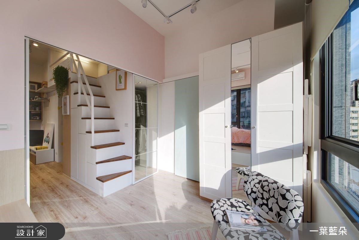 15坪新成屋(5年以下)＿北歐風客廳案例圖片＿一葉藍朵設計家飾所＿一葉藍朵_02之5