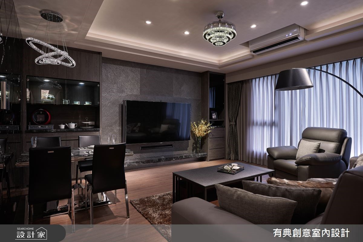 37坪新成屋(5年以下)＿奢華風案例圖片＿有典創意室內裝修工程有限公司＿有典_04之3