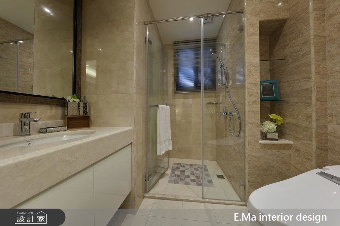 38坪新成屋(5年以下)＿新中式風浴室案例圖片＿艾馬室內裝修設計＿艾馬_03之4