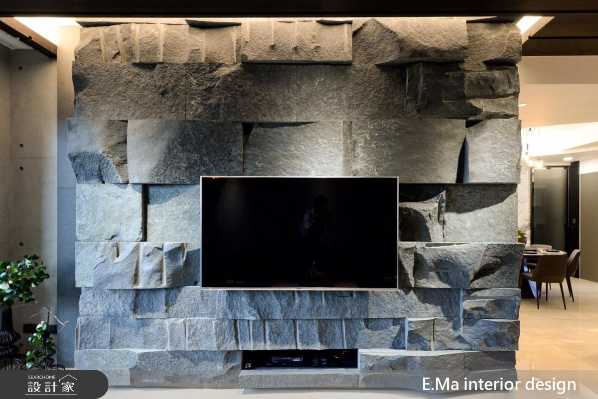 60坪新成屋(5年以下)＿現代風客廳案例圖片＿艾馬室內裝修設計＿艾馬_06之11