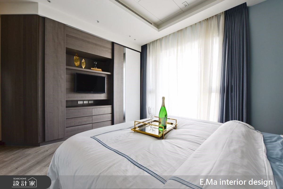 60坪新成屋(5年以下)＿現代風臥室案例圖片＿艾馬室內裝修設計＿艾馬_06之17