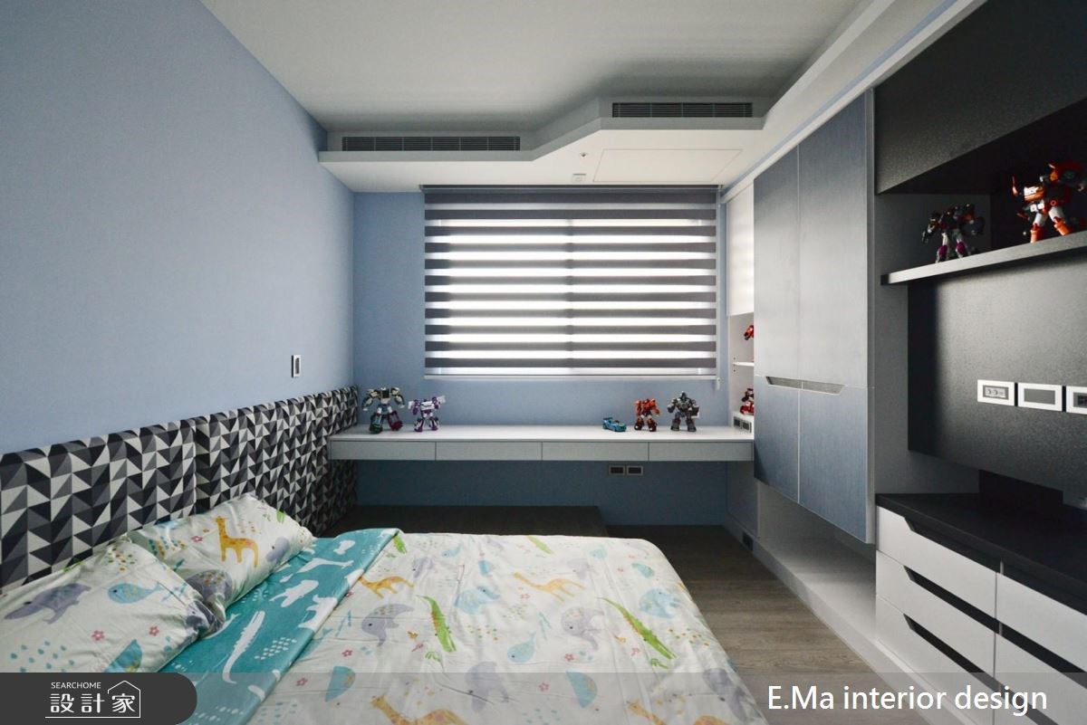 60坪新成屋(5年以下)＿現代風臥室案例圖片＿艾馬室內裝修設計＿艾馬_06之20