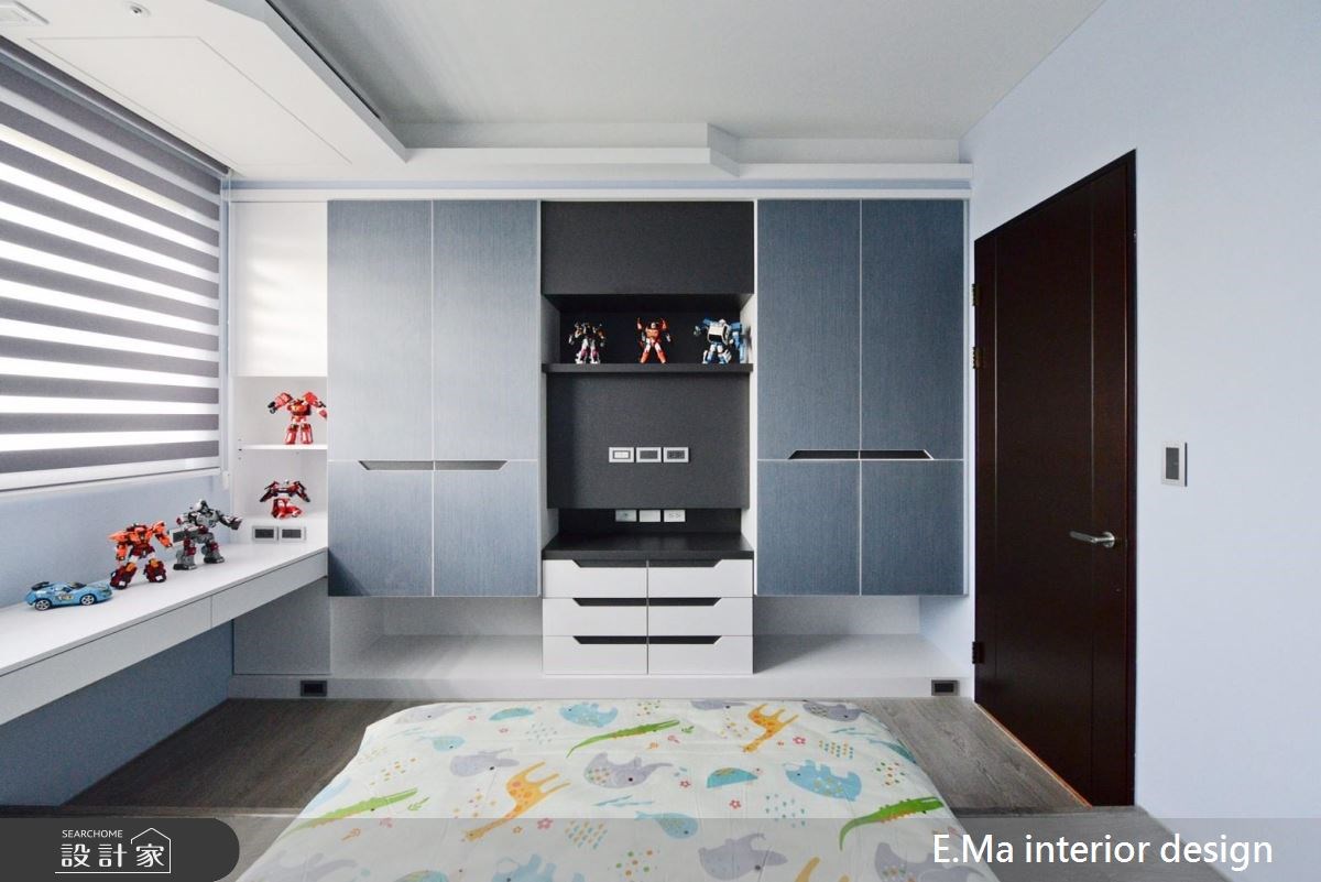 60坪新成屋(5年以下)＿現代風臥室案例圖片＿艾馬室內裝修設計＿艾馬_06之22