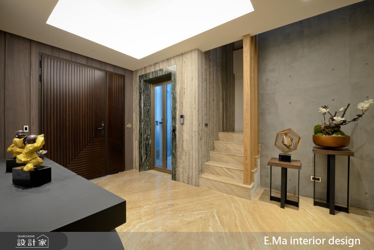 186坪新成屋(5年以下)＿現代風玄關案例圖片＿艾馬室內裝修設計＿艾馬_07之2