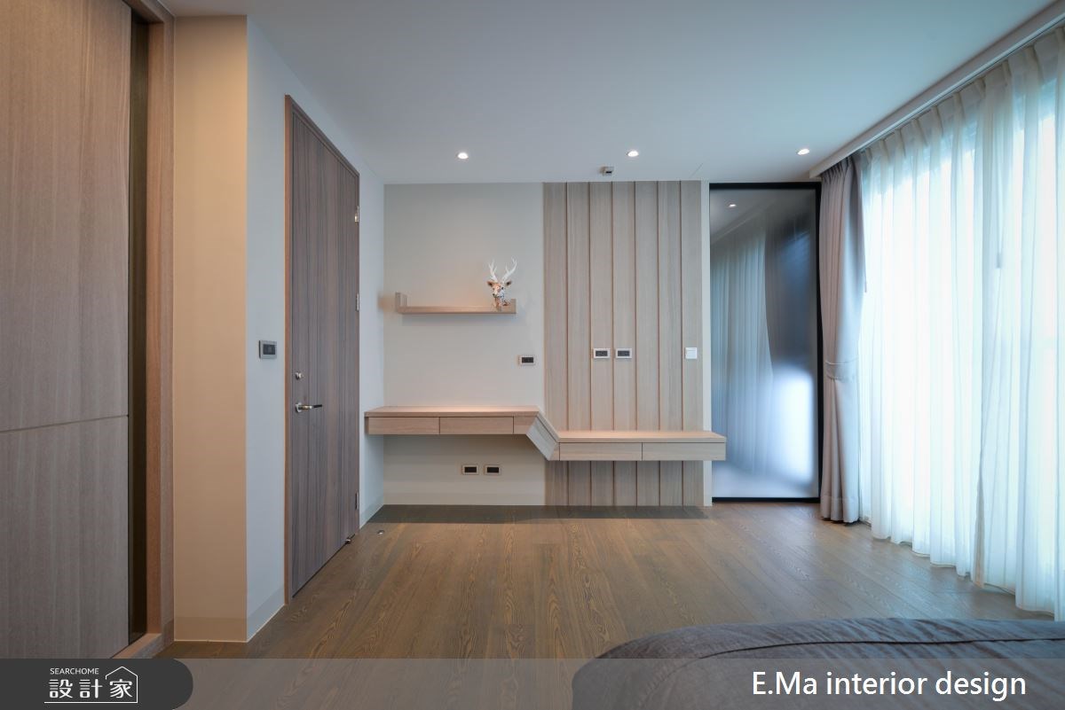 186坪新成屋(5年以下)＿現代風臥室案例圖片＿艾馬室內裝修設計＿艾馬_07之17
