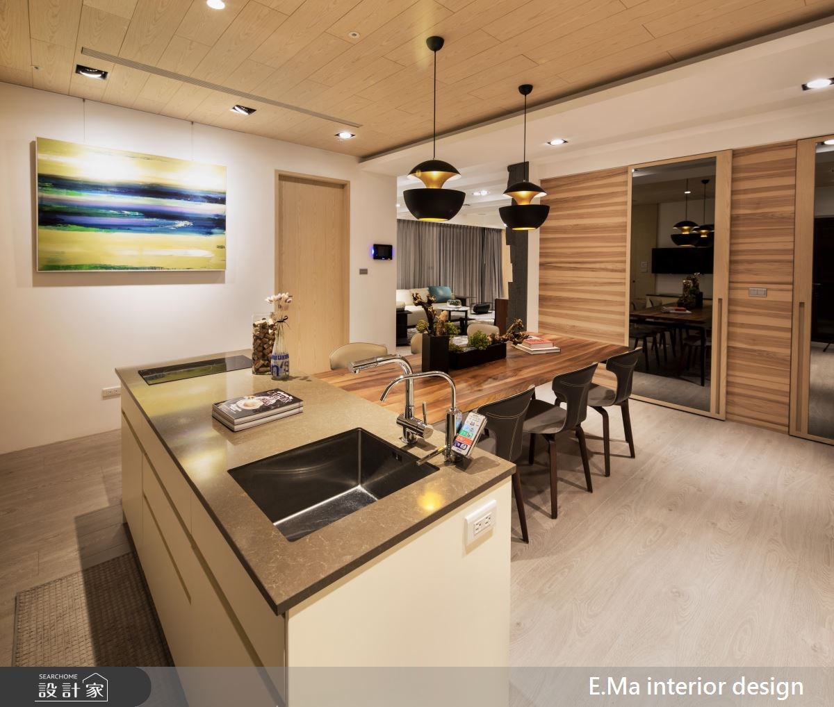 50坪新成屋(5年以下)＿人文禪風餐廳案例圖片＿艾馬室內裝修設計＿艾馬_09之10