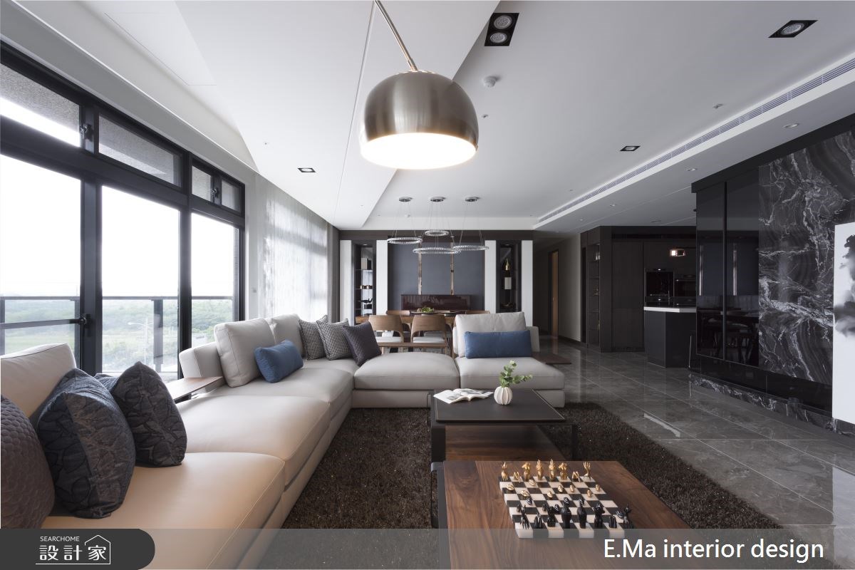 135坪新成屋(5年以下)＿現代風客廳案例圖片＿艾馬室內裝修設計＿艾馬_11之3762