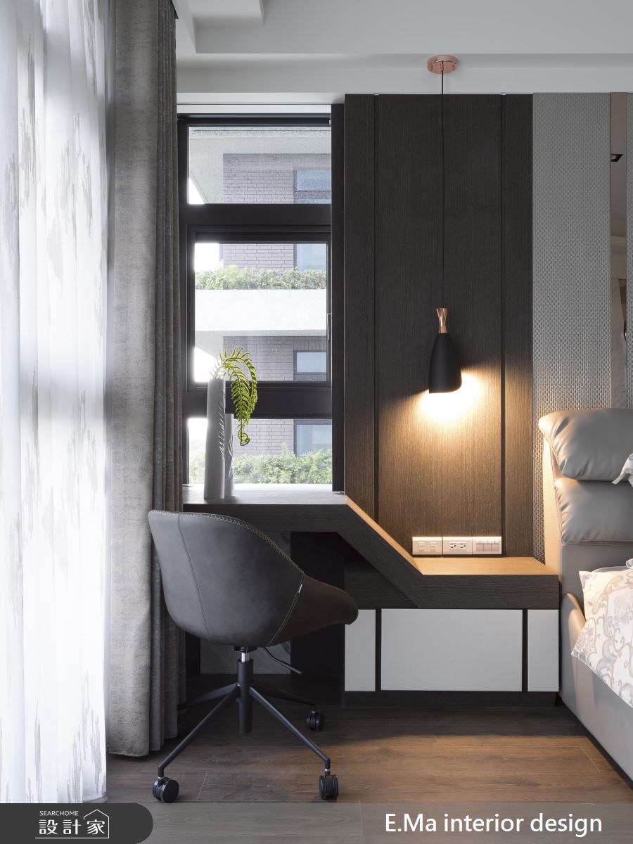 135坪新成屋(5年以下)＿現代風臥室案例圖片＿艾馬室內裝修設計＿艾馬_11之14