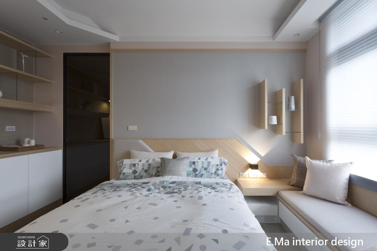 135坪新成屋(5年以下)＿現代風臥室案例圖片＿艾馬室內裝修設計＿艾馬_11之17