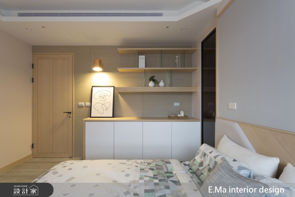 135坪新成屋(5年以下)＿現代風臥室案例圖片＿艾馬室內裝修設計＿艾馬_11之18