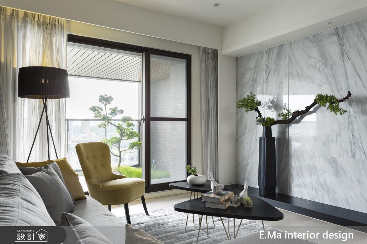 48坪新成屋(5年以下)＿現代風客廳案例圖片＿艾馬室內裝修設計＿艾馬_17之5