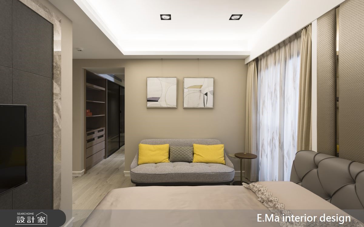 100坪新成屋(5年以下)＿奢華風臥室客房案例圖片＿艾馬室內裝修設計＿艾馬_19之11
