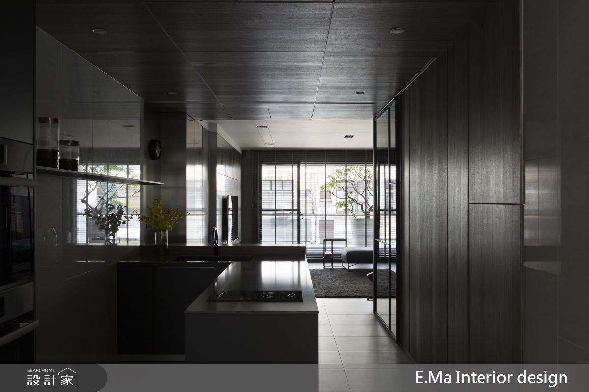 72坪老屋(16~30年)＿現代風吧檯走廊案例圖片＿艾馬室內裝修設計＿艾馬_21之12