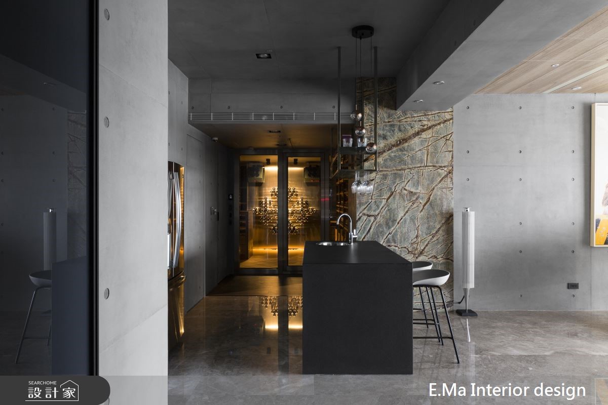 56坪新成屋(5年以下)＿奢華風吧檯案例圖片＿艾馬室內裝修設計＿艾馬_22之6