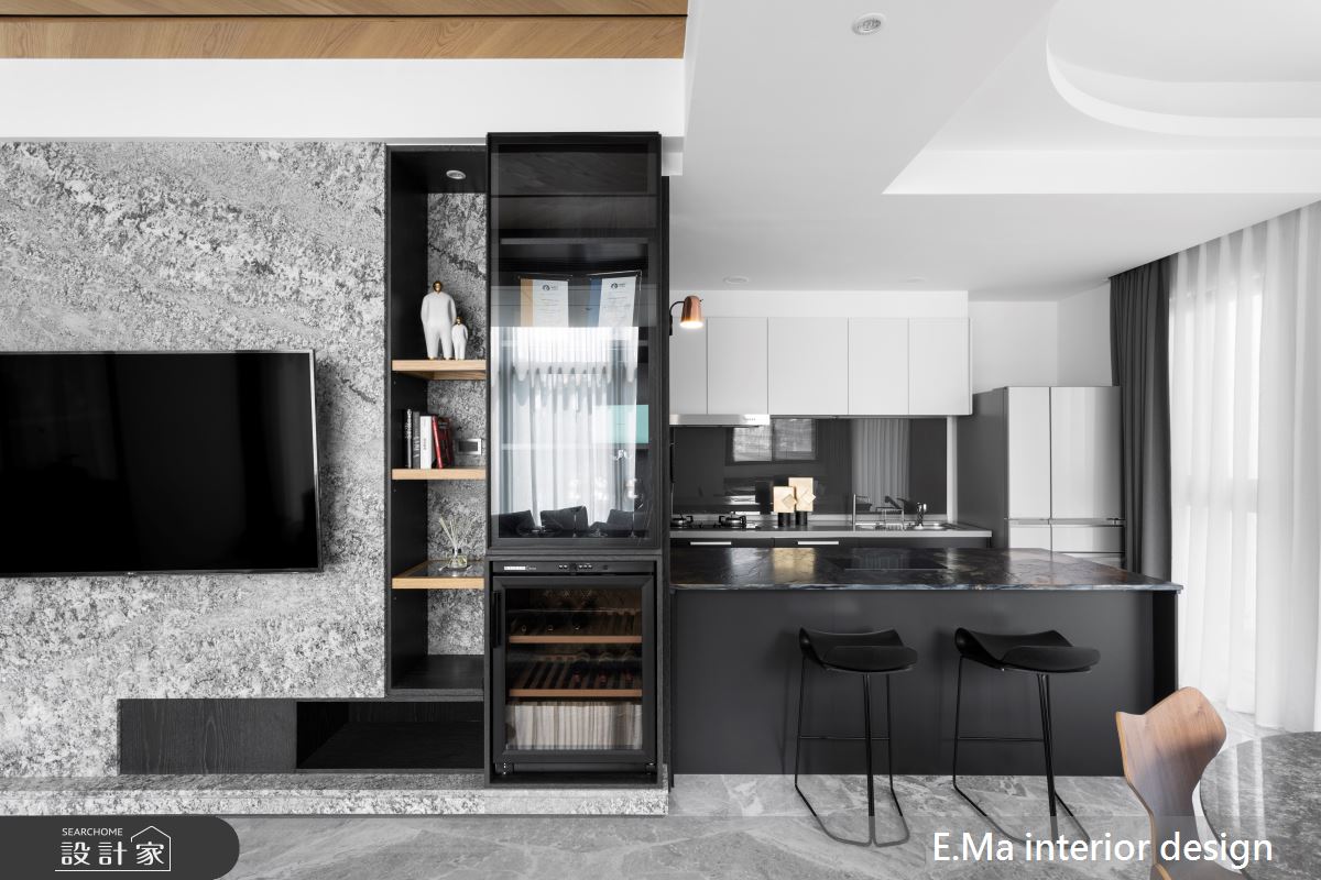 115坪新成屋(5年以下)＿現代風中島案例圖片＿艾馬室內裝修設計＿艾馬_24之4