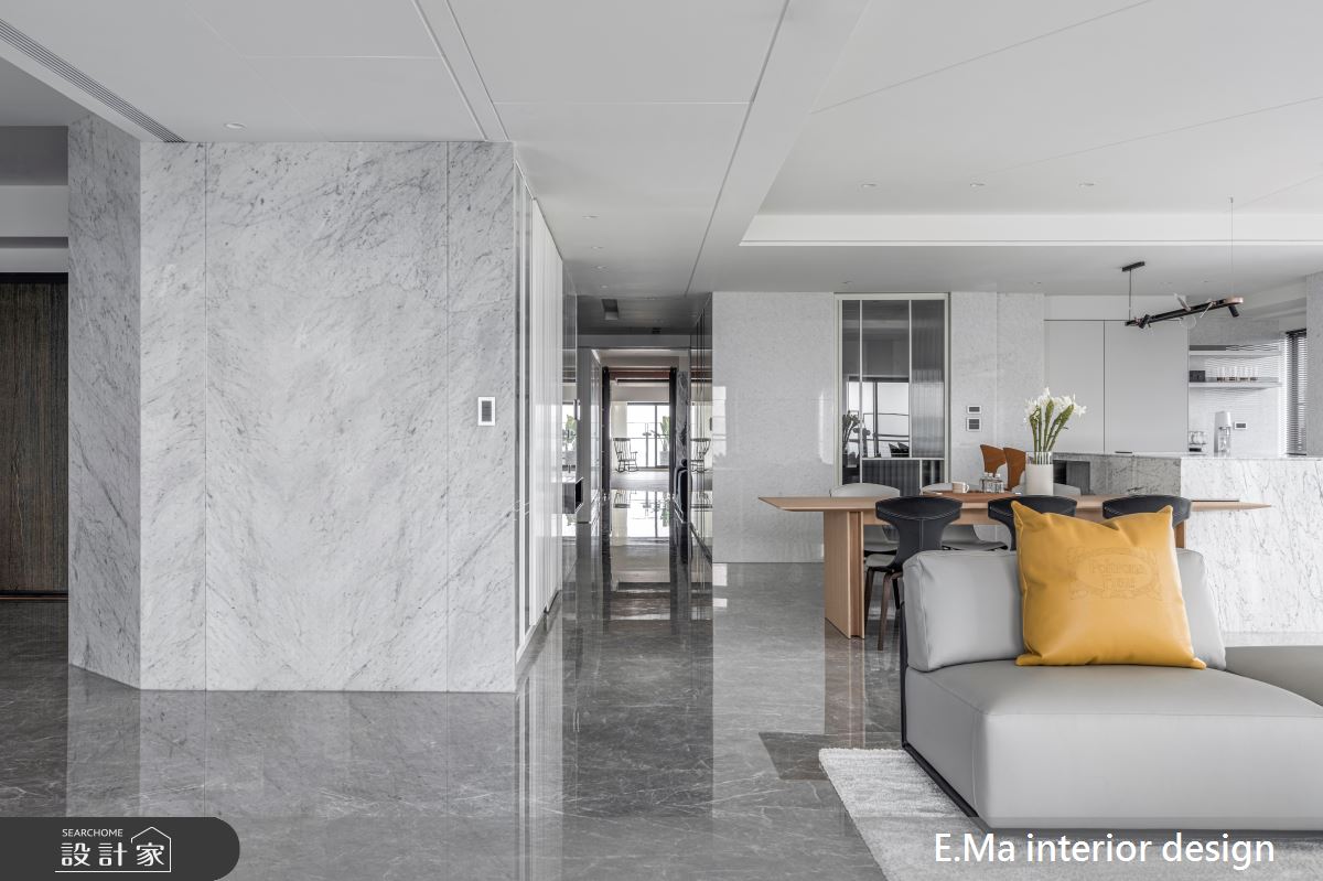 300坪毛胚屋＿混搭風客廳餐廳走廊中島案例圖片＿艾馬室內裝修設計＿艾馬_28之1