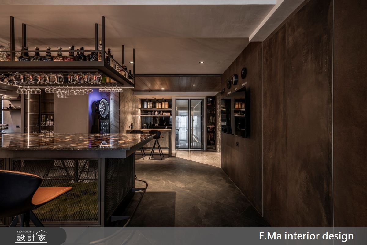 300坪毛胚屋＿混搭風吧檯多功能室案例圖片＿艾馬室內裝修設計＿艾馬_28之31