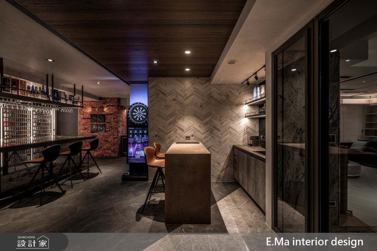 300坪毛胚屋＿混搭風吧檯多功能室案例圖片＿艾馬室內裝修設計＿艾馬_28之30