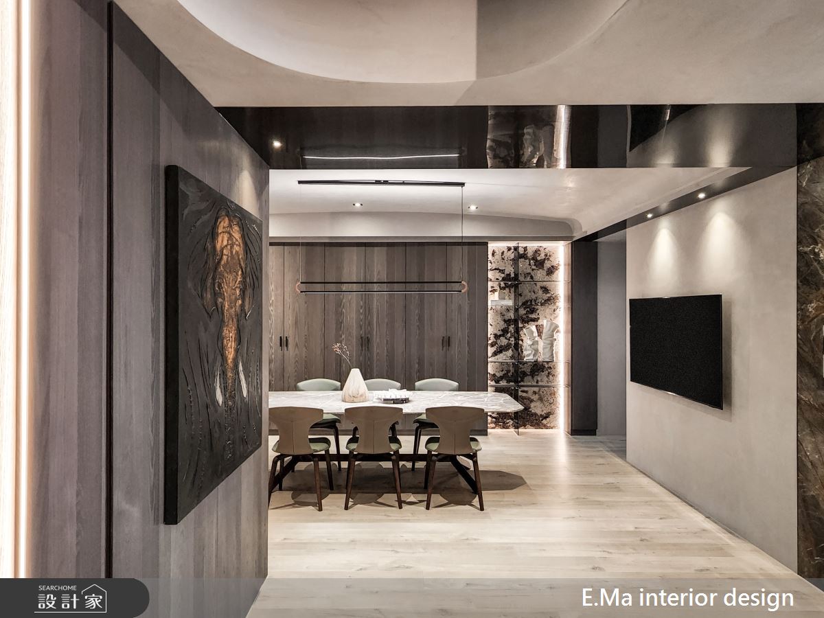 80坪新成屋(5年以下)＿混搭風餐廳案例圖片＿艾馬室內裝修設計＿艾馬_29之6