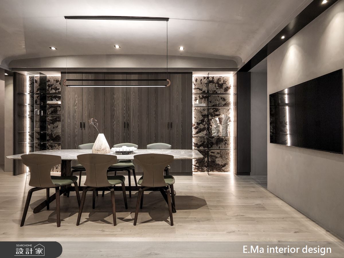 80坪新成屋(5年以下)＿混搭風餐廳案例圖片＿艾馬室內裝修設計＿艾馬_29之8