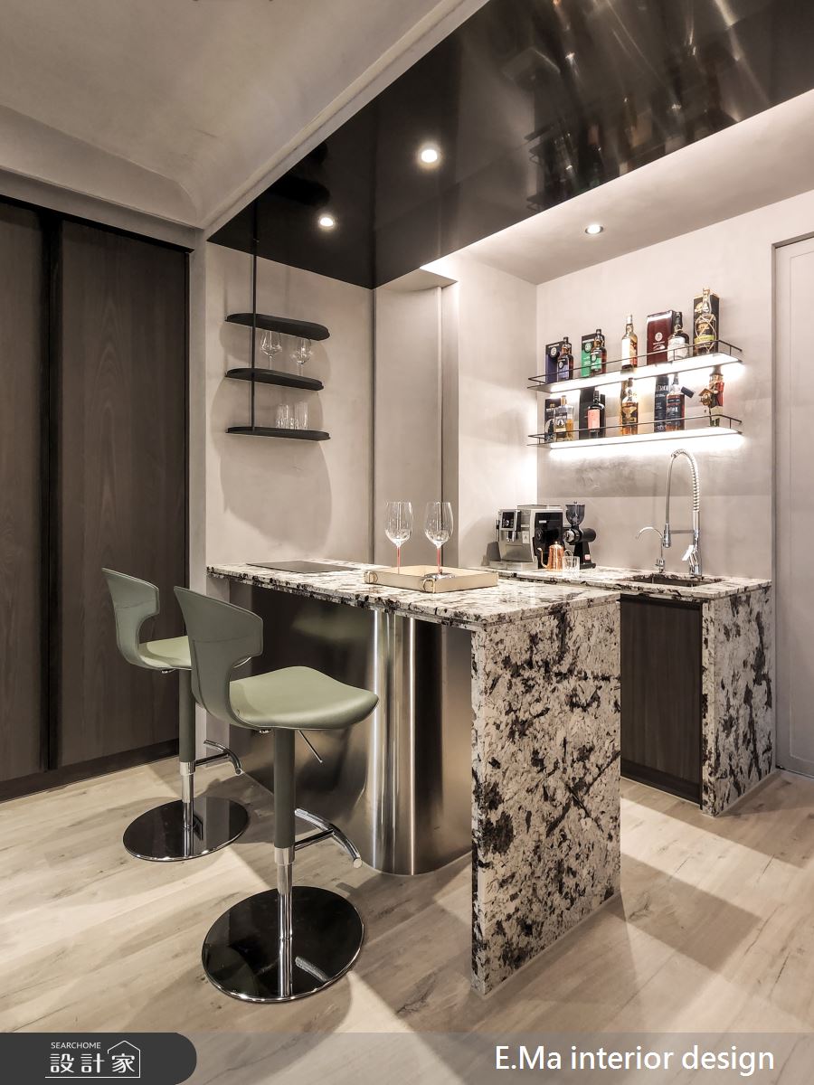 80坪新成屋(5年以下)＿混搭風吧檯案例圖片＿艾馬室內裝修設計＿艾馬_29之9
