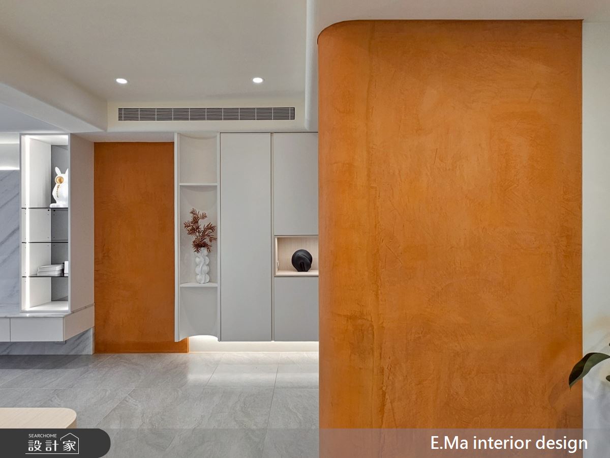 43坪新成屋(5年以下)＿輕莫蘭迪風玄關案例圖片＿艾馬室內裝修設計＿艾馬_31之4