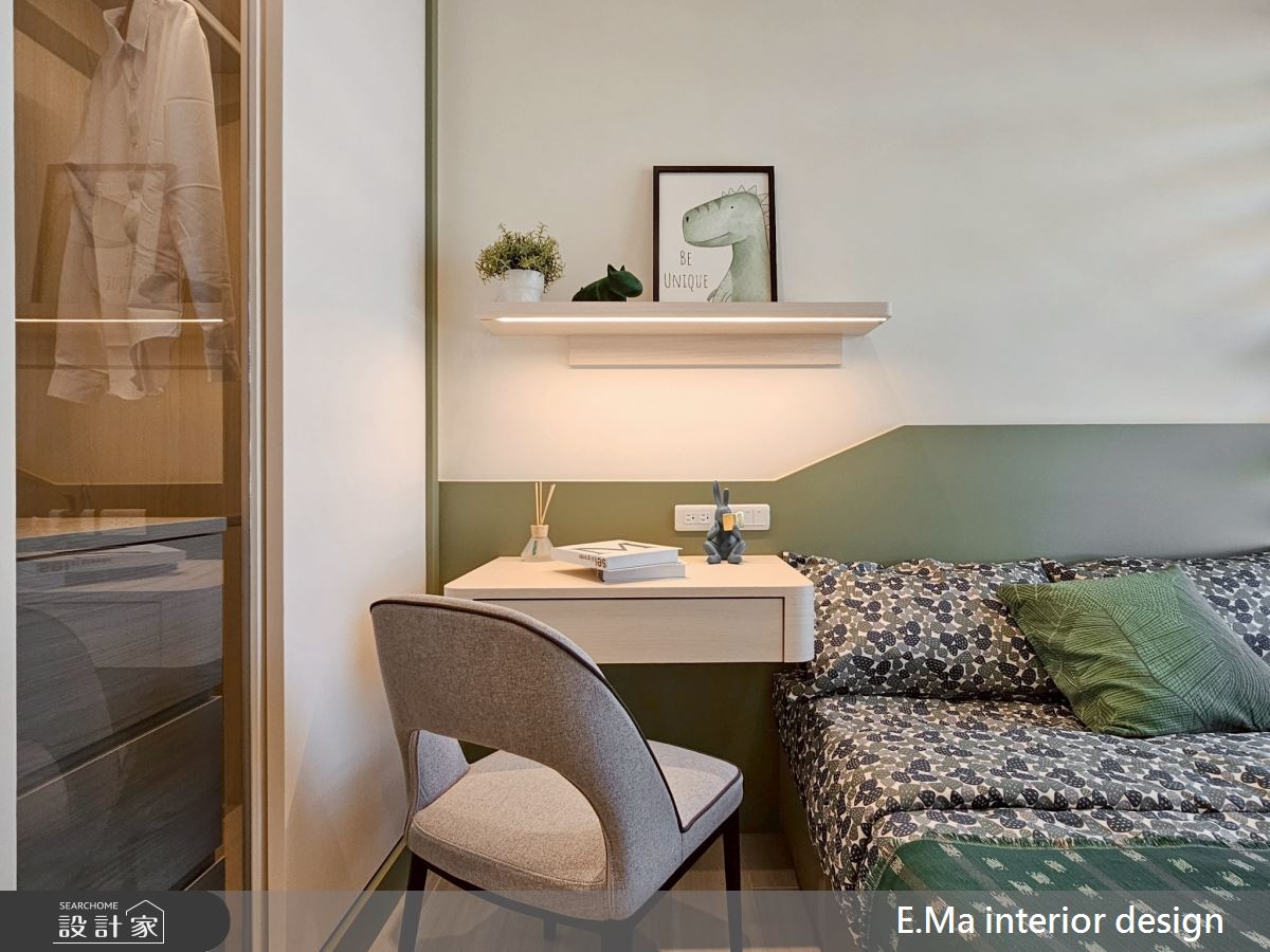 43坪新成屋(5年以下)＿輕莫蘭迪風臥室案例圖片＿艾馬室內裝修設計＿艾馬_31之18