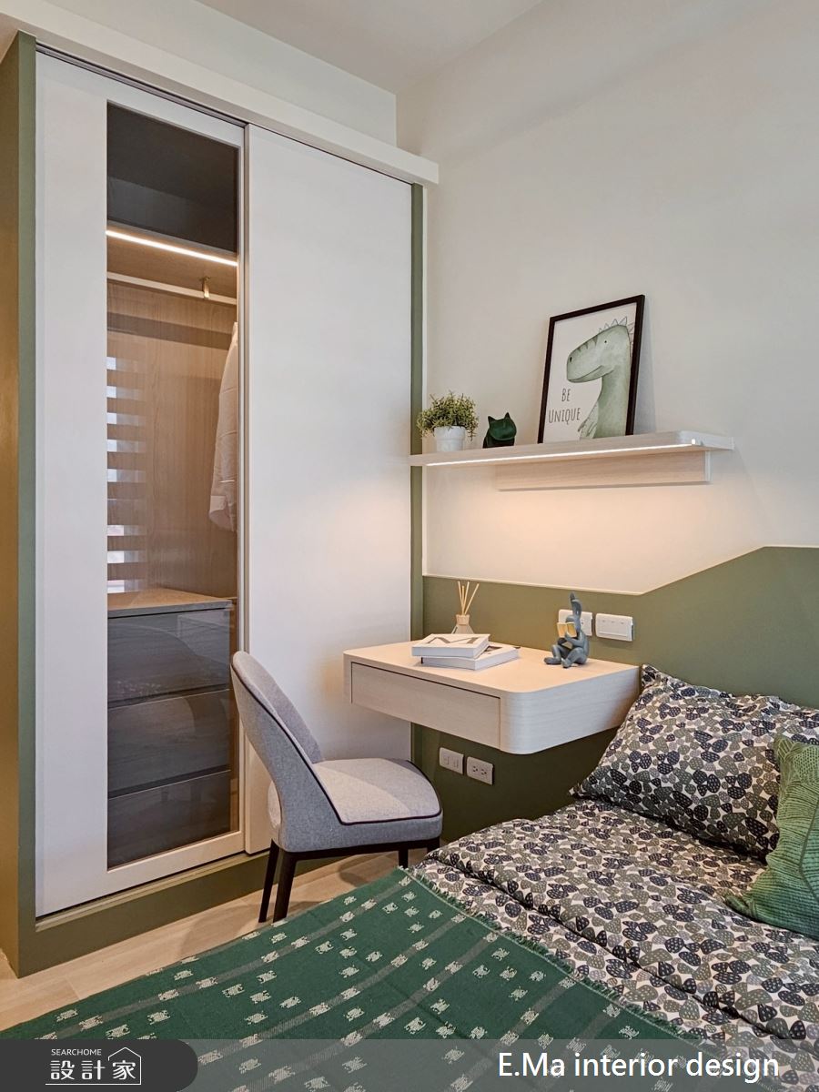 43坪新成屋(5年以下)＿輕莫蘭迪風臥室案例圖片＿艾馬室內裝修設計＿艾馬_31之3162