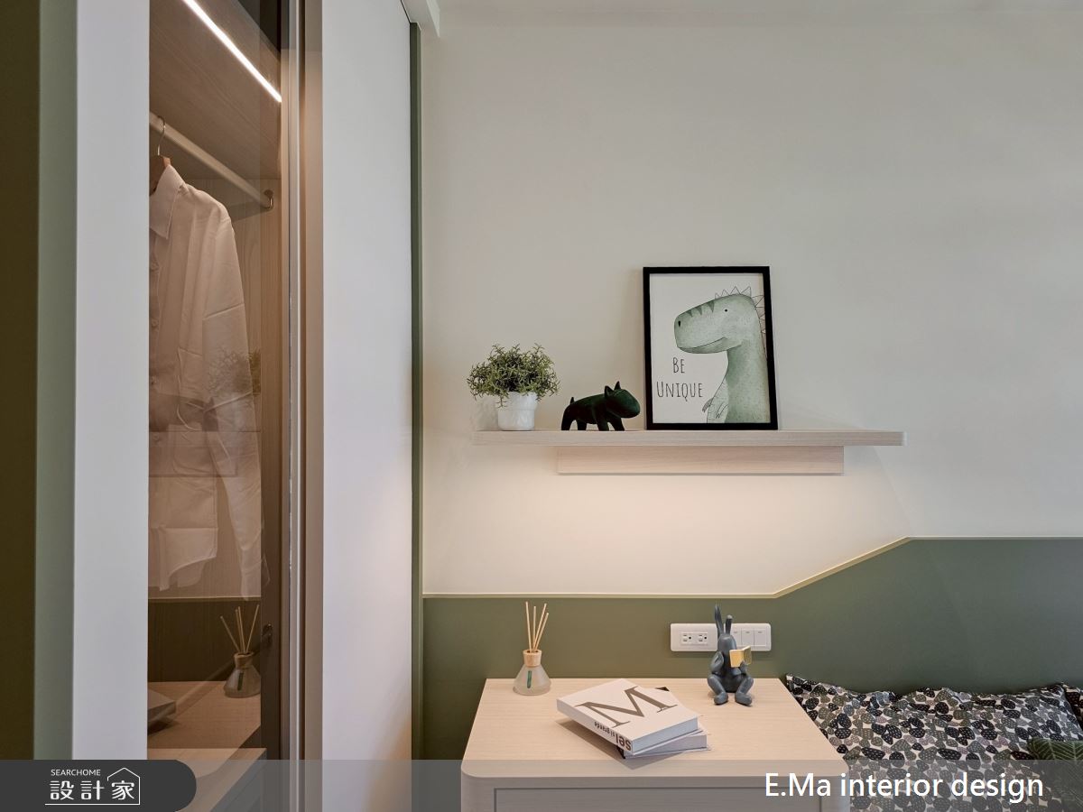 43坪新成屋(5年以下)＿輕莫蘭迪風臥室案例圖片＿艾馬室內裝修設計＿艾馬_31之21