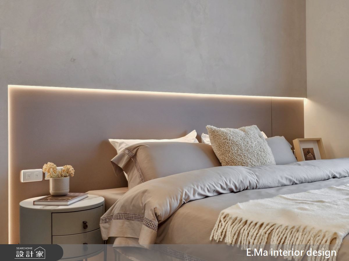 51坪新成屋(5年以下)＿日式奶茶風臥室案例圖片＿艾馬室內裝修設計＿艾馬_33之19